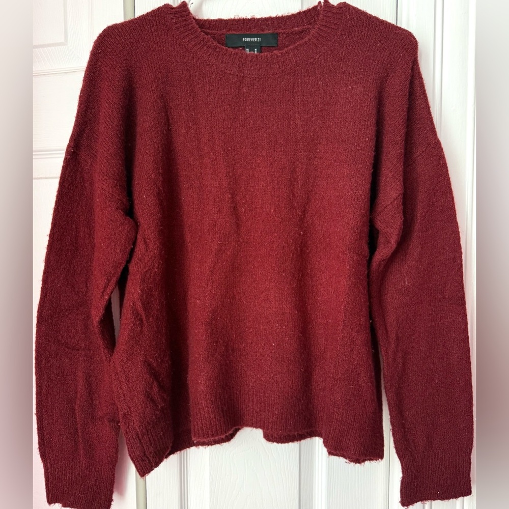 Forever 21 Women's Red Sweater